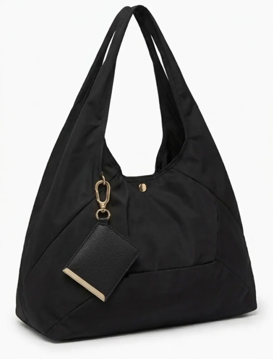 Mini Keychain Foldable Tote Bag