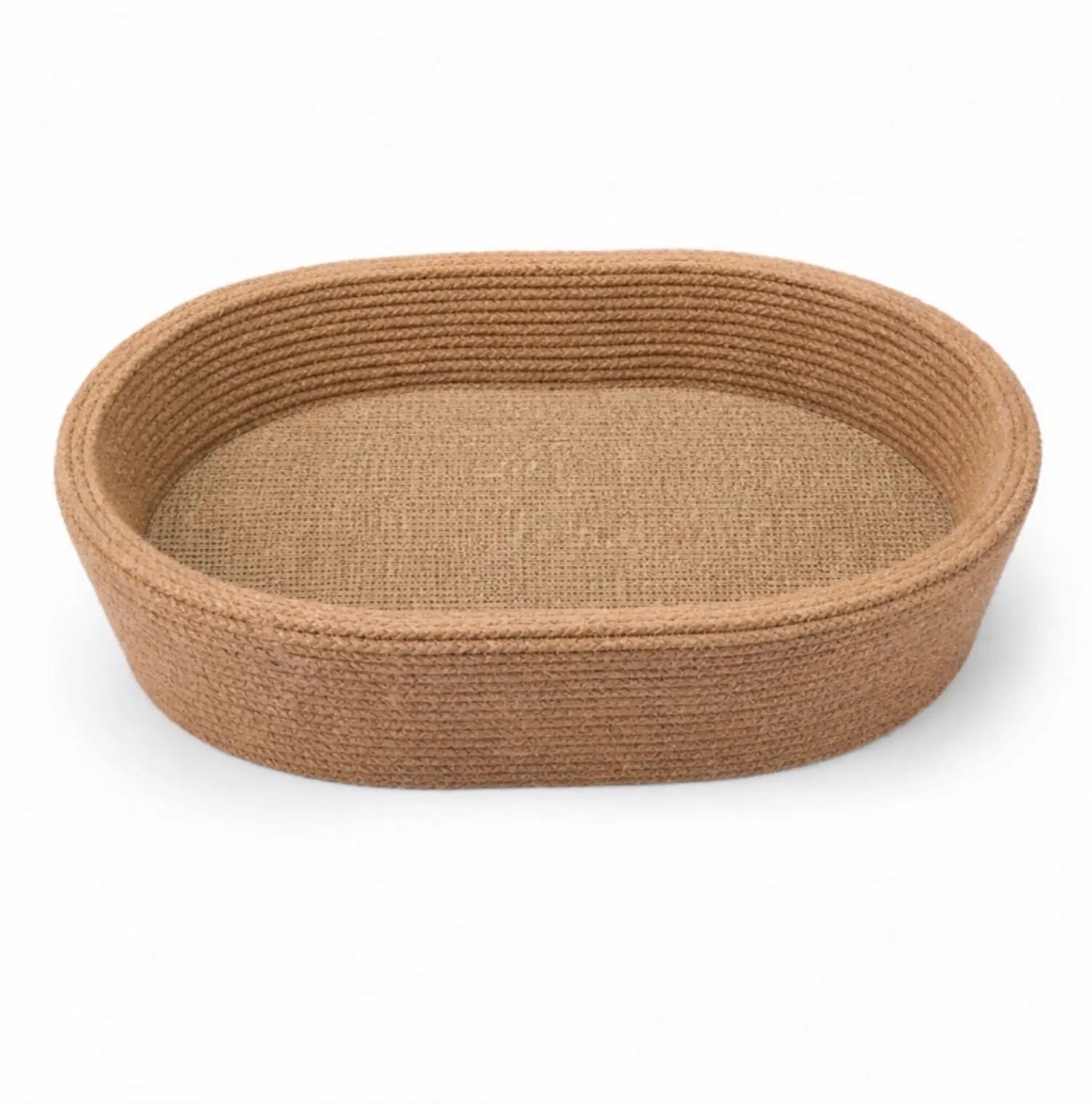 Oval Sisal 2-in-1 Cat Scratcher Bed