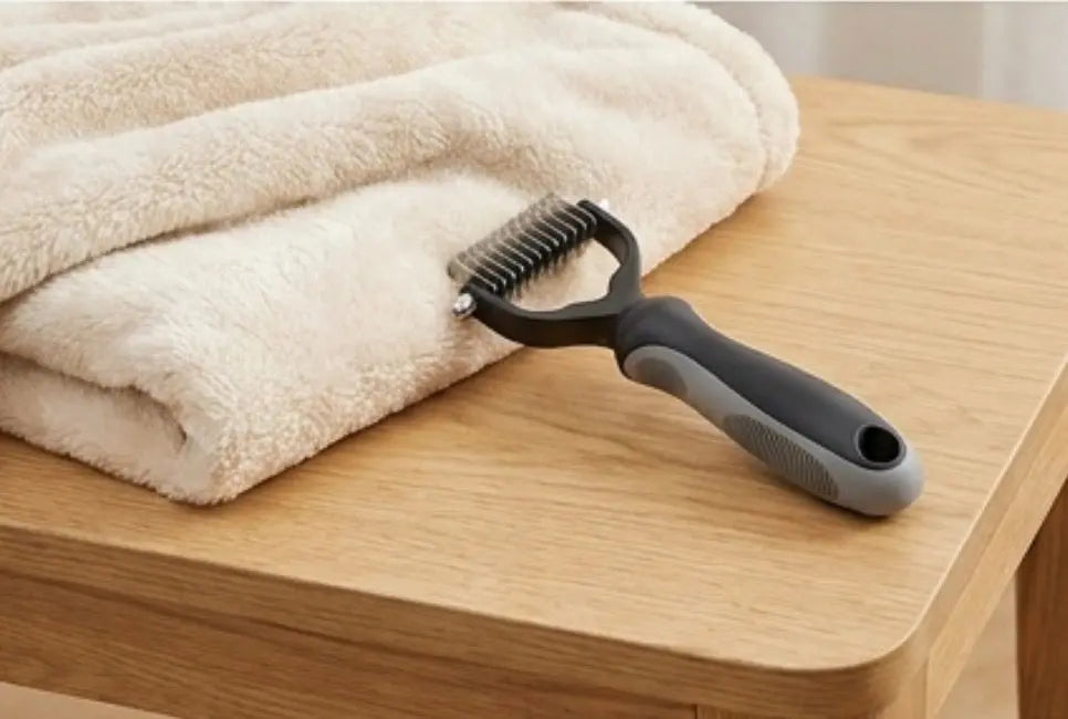 Double-Sided Pet Grooming Brush