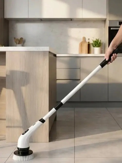 Cordless Household Spin Scrubber