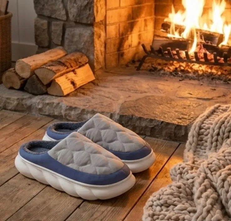 Waterproof Warm Winter Slippers for Men