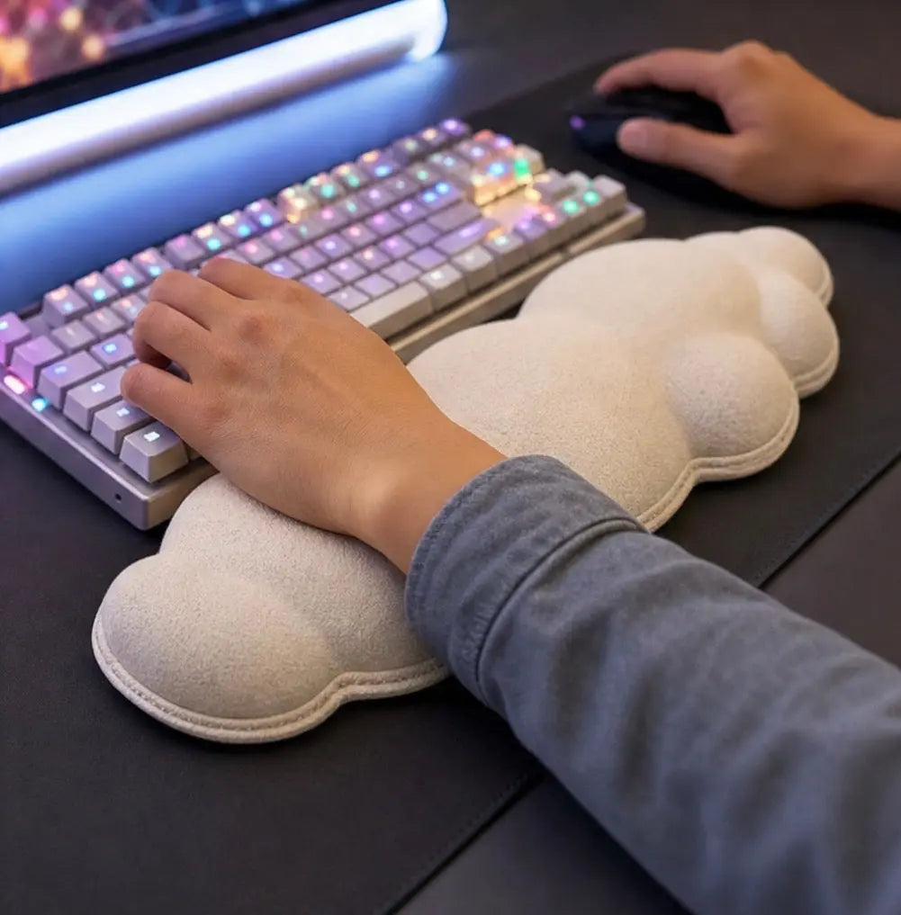Memory Foam Cloud Wrist Rest