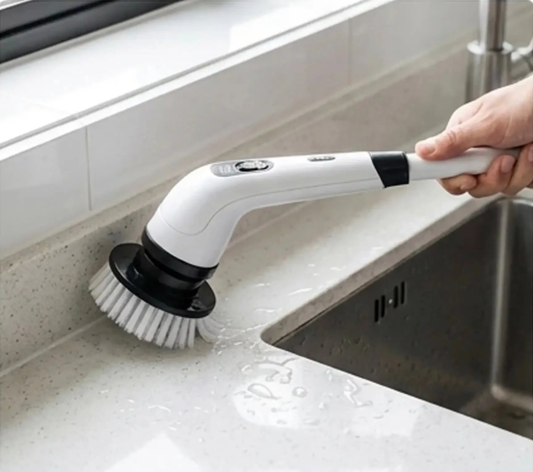 Cordless Household Spin Scrubber