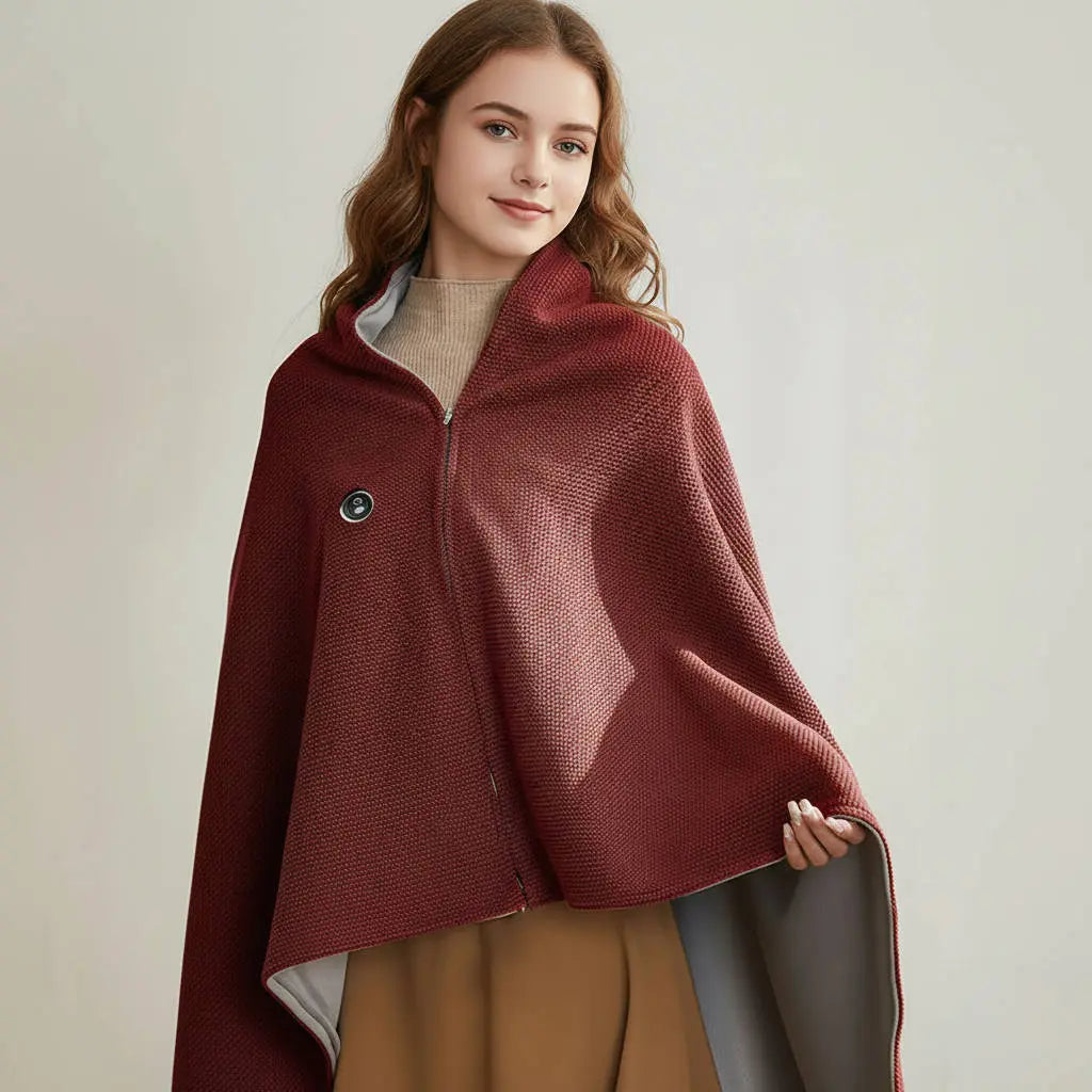 Portable Heated Shawl Blanket