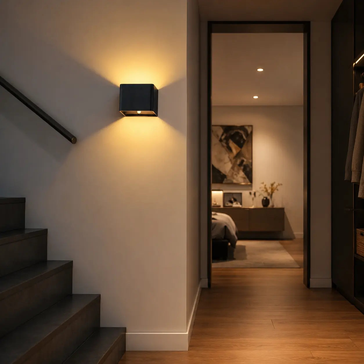 Indoor Motion Sensor Wall Light with Remote