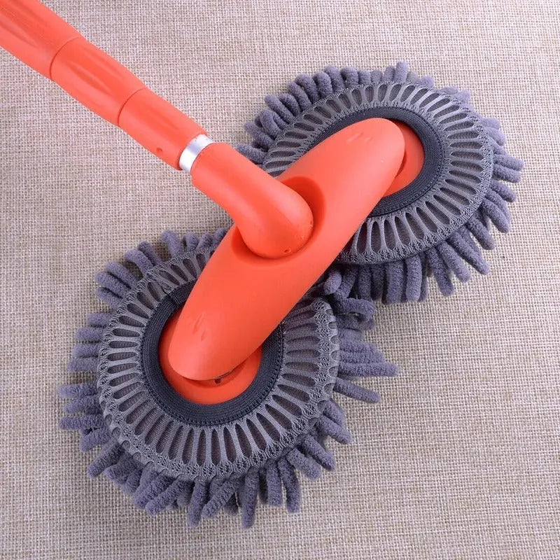 Car Wash Brush with Rotating Head